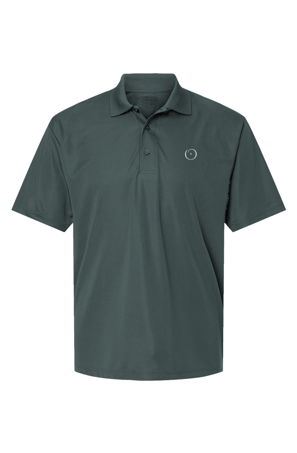Men's Dry-Fit Embroidered O9 Short Sleeve Polo
