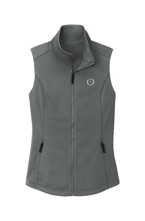 Women's Embroidered O9 Fleece Vest