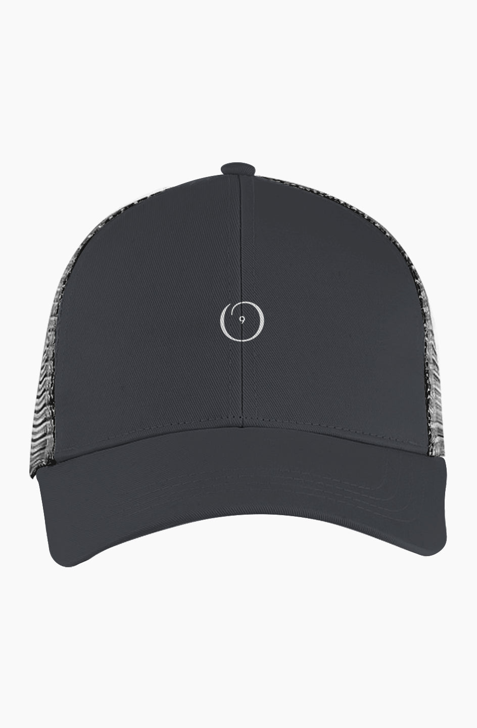 Unisex Embroidered O9 Trucker Hat