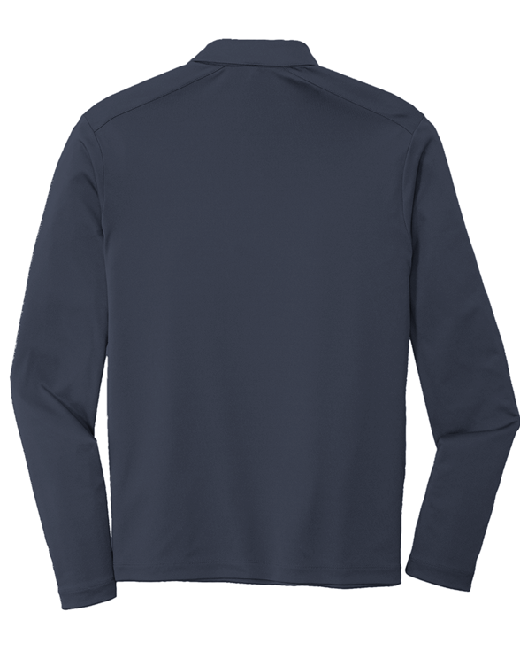 Men's Long Sleeve Embroidered O9 Polo