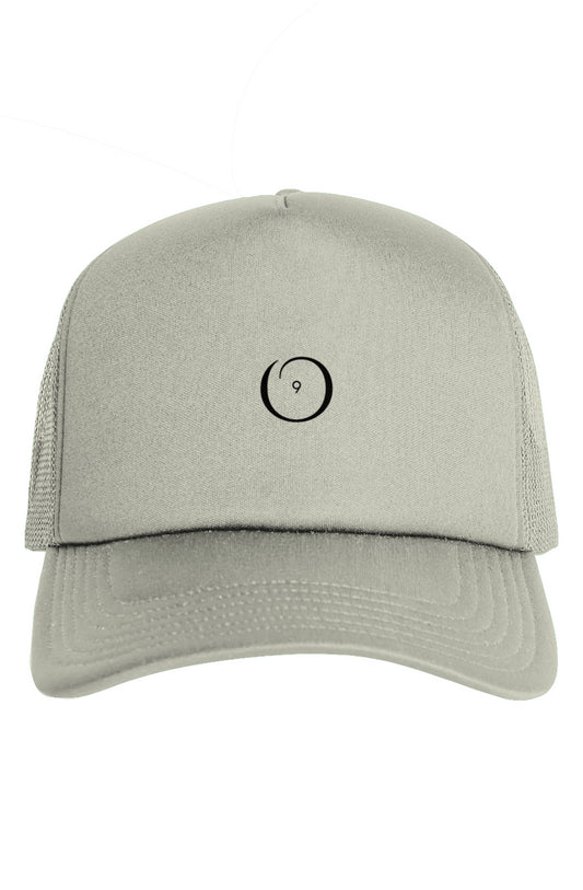 Unisex Embroidered O9 Trucker Hat