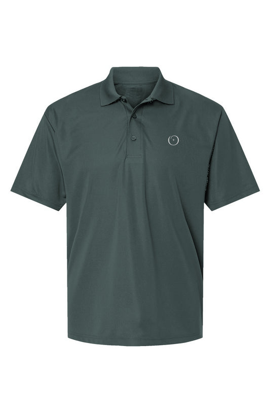 Men's Dry-Fit Embroidered O9 Short Sleeve Polo