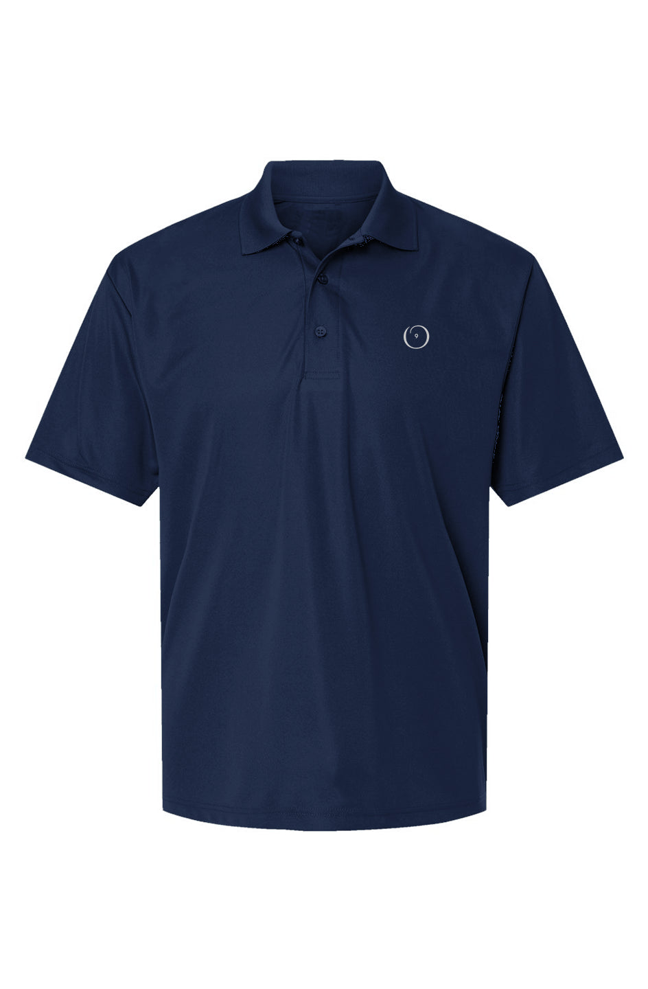 Men's Dry-Fit Embroidered O9 Short Sleeve Polo