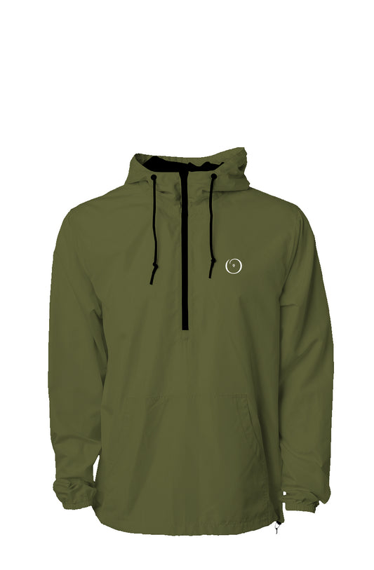 Unisex Lightweight Embroidered O9 Hoodie-Breaker