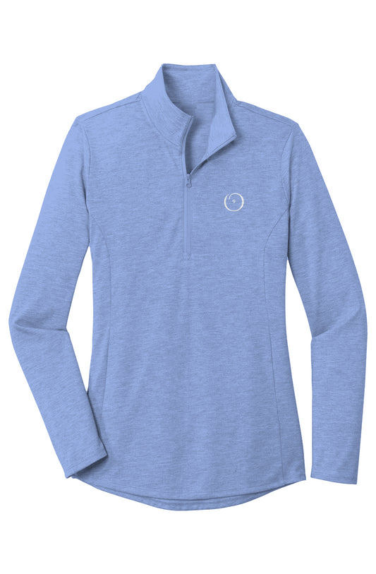 Women's Embroidered O9 Wicking Quarter Z