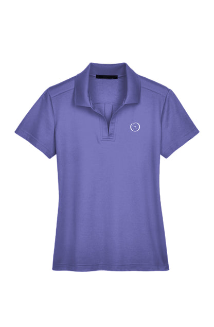 Women's Embroidered O9 Plaited Polo
