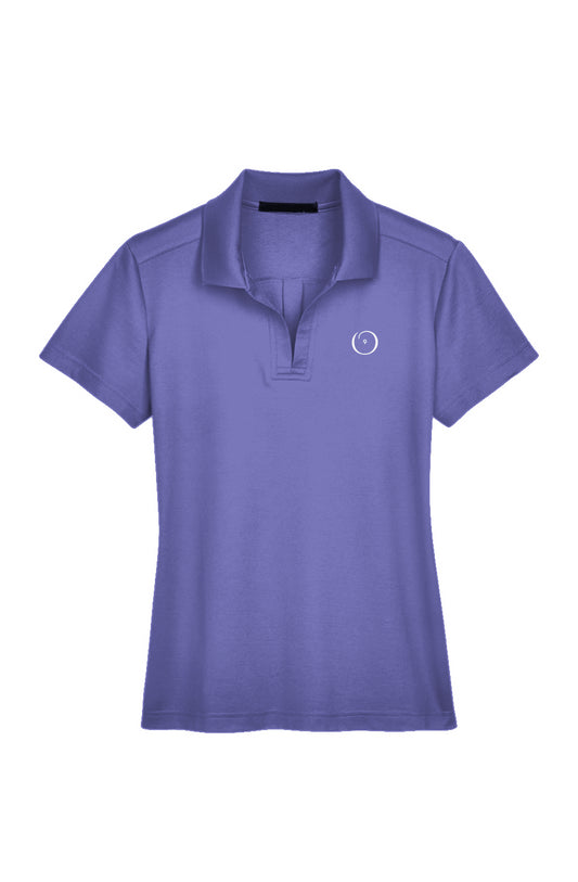 Women's Embroidered O9 Plaited Polo
