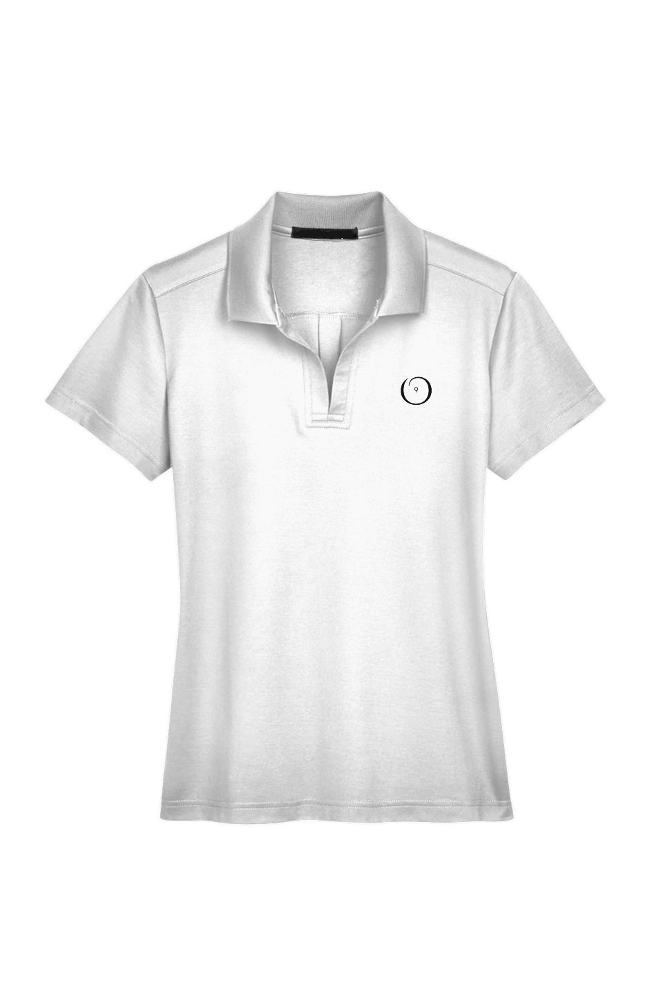 Women's Embroidered O9 Plaited Polo