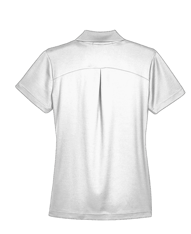 Women's Embroidered O9 Plaited Polo